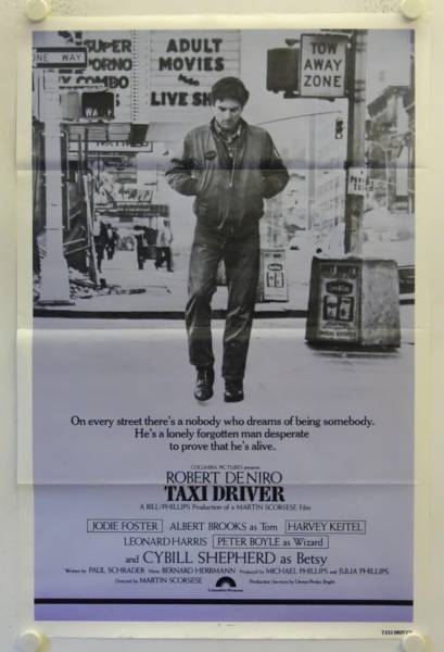 Taxi Driver original release US Onesheet movie poster